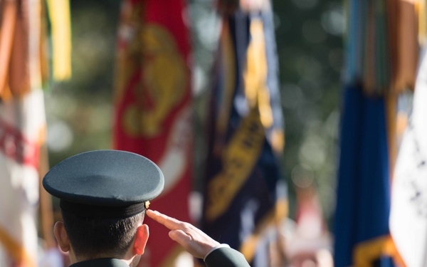 JCS of the ROK Arrival Ceremony