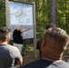 Marines with Marine Air Control Group 28 conduct professional military education at the New Bern Battlefield site