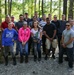 Marines with Marine Air Control Group 28 conduct professional military education at the New Bern Battlefield site