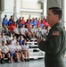 Local high school Junior ROTC units participate in Diversity Outreach Day