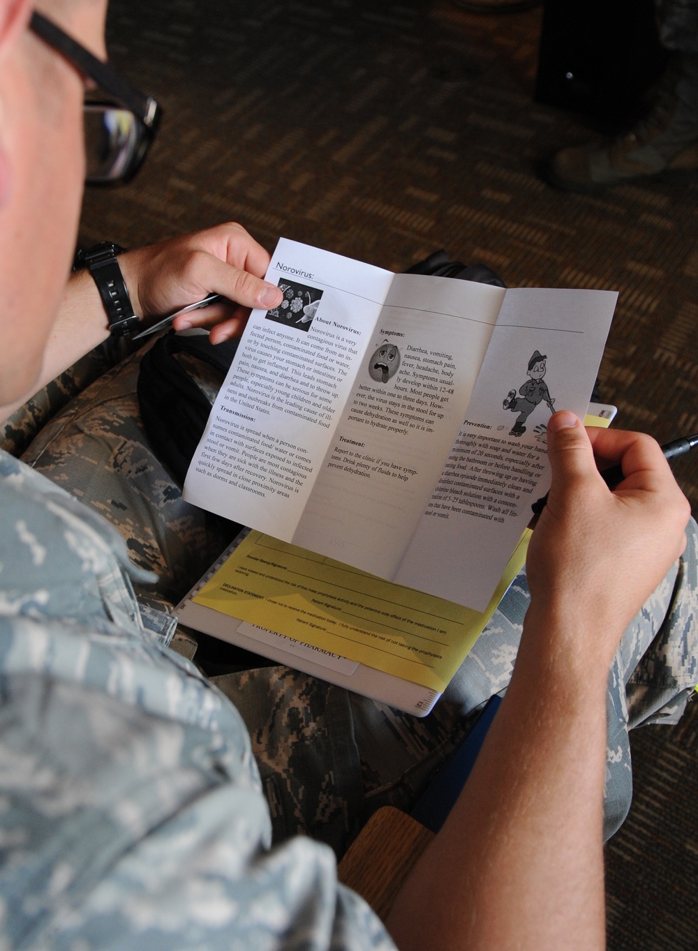 81st MDG tests readiness with public health exercise