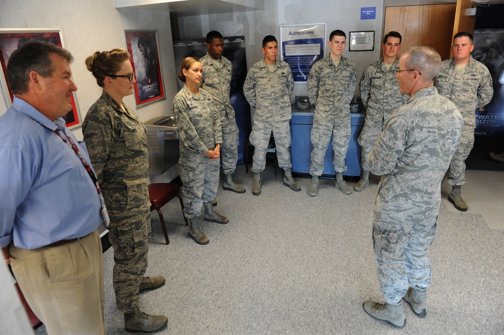 New 2AF commander tours Keesler