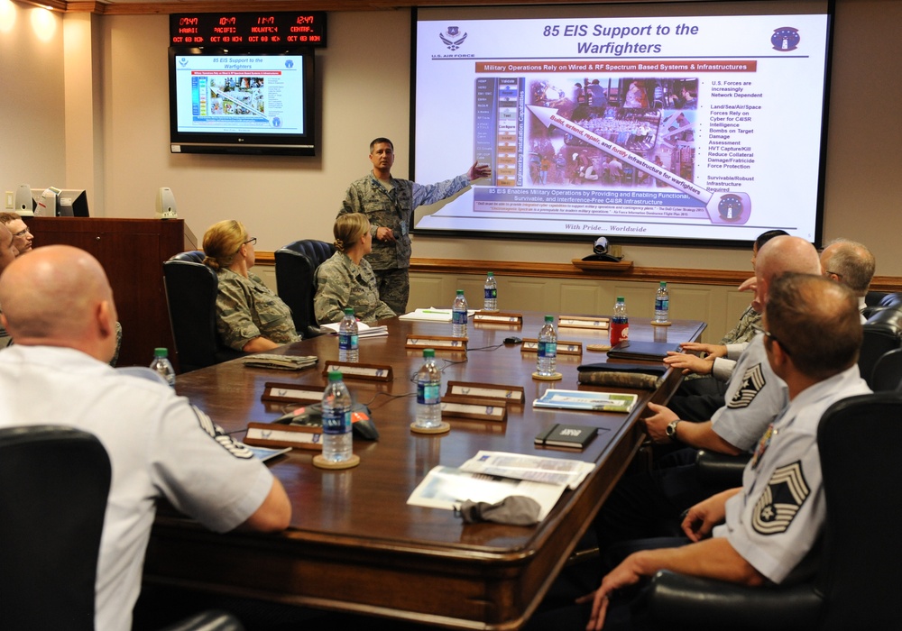 24th Air Force leadership gets the cyber download