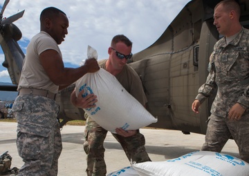 JTF Matthew Black Hawks assist in Haiti relief efforts