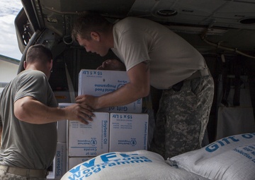 JTF Matthew Black Hawks assist in Haiti relief efforts
