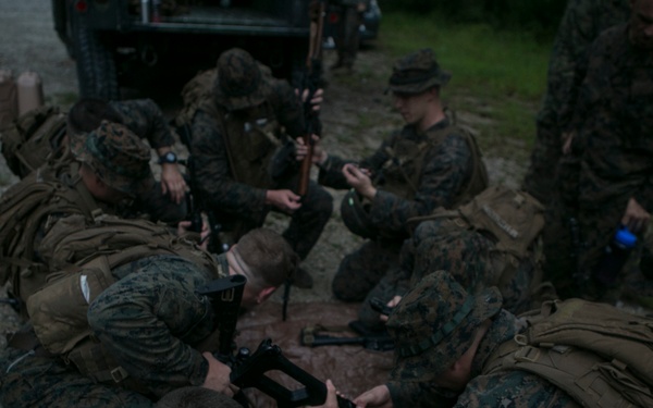 2d MARDIV Infantry Rifle Squad Competition Weapons Assembling Drills