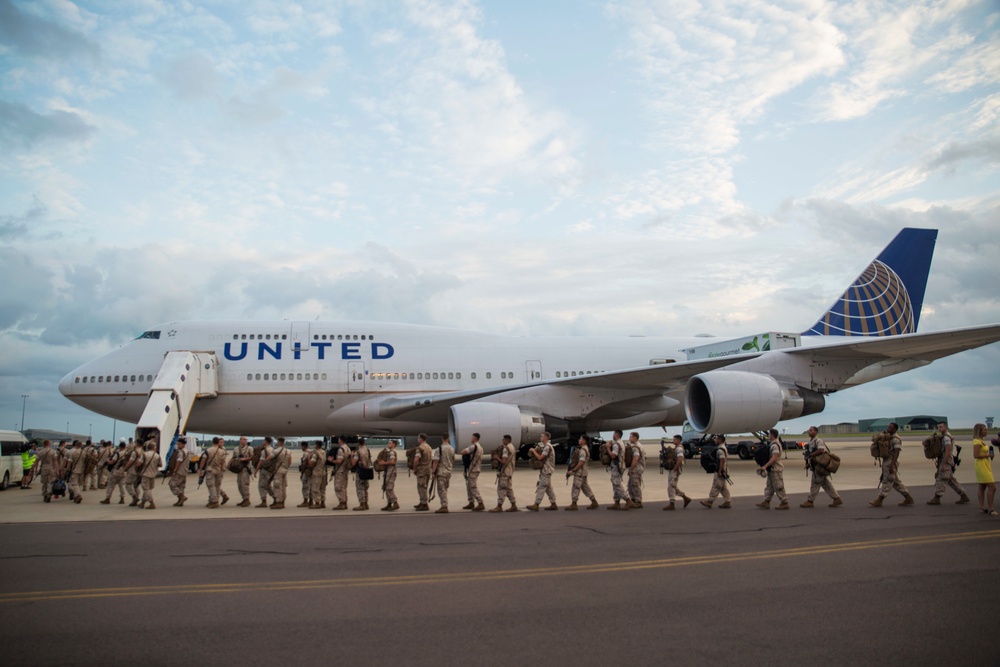 MRF-D 2016: Marines of 1st Battalion, 1st Marine Regiment, homeward bound