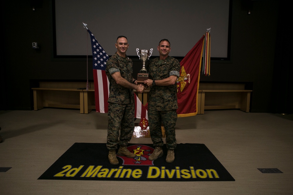 2016 2d MARDIV Infantry Rifle Squad Competition Award Ceremony