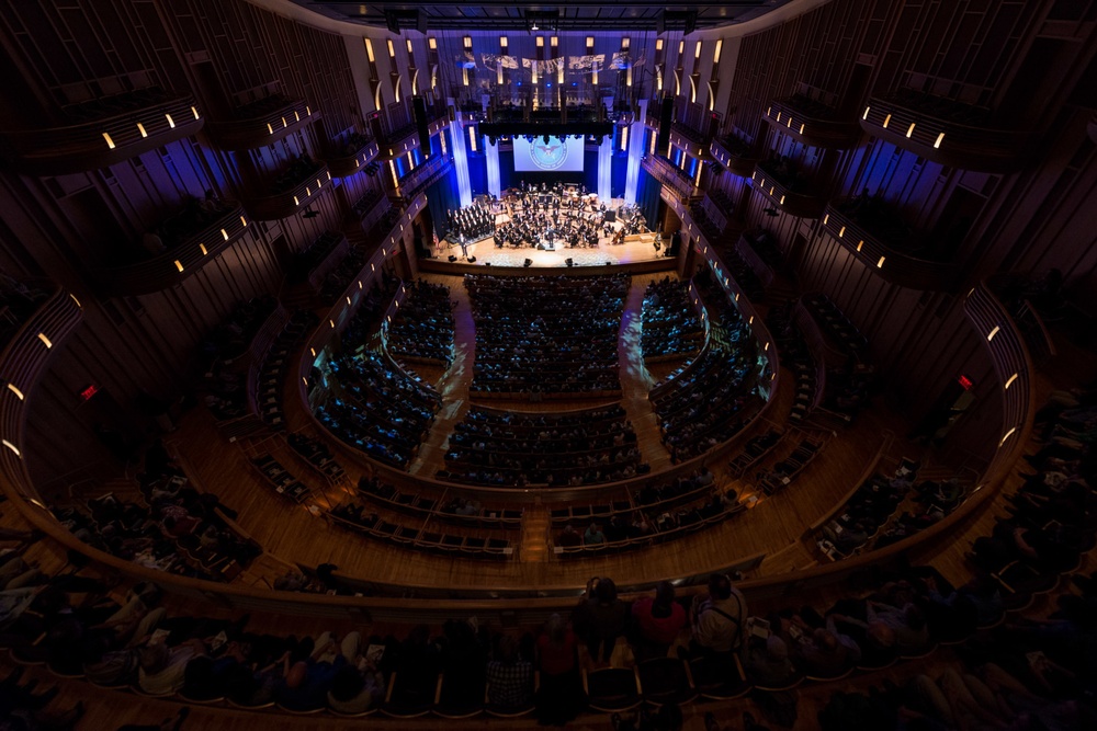 U.S. Navy Band presents concert in celebration of Navy's 241st birthday