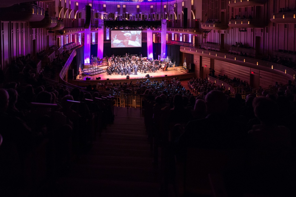 U.S. Navy Band presents concert in celebration of Navy's 241st birthday