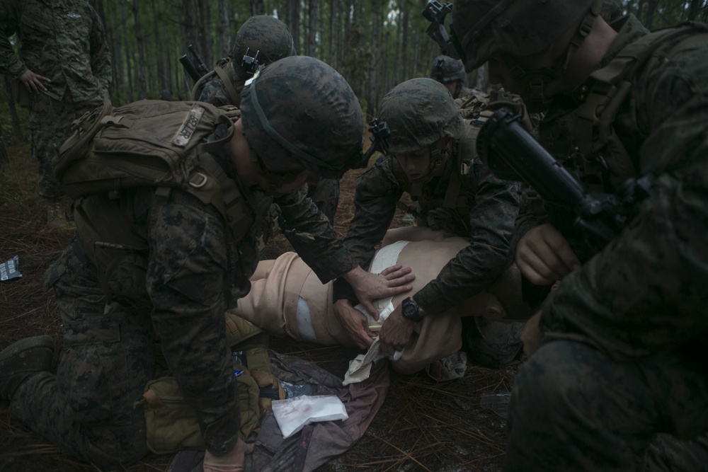 2d MARDIV Infantry Rifle Squad Competition CLS Training