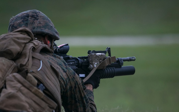 2d MARDIV Infantry Rifle Squad Competition Fire Movement Range