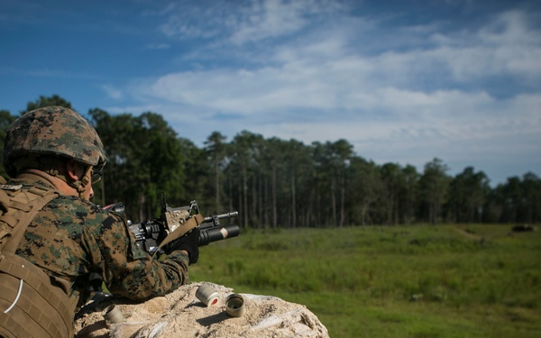 2d MARDIV Infantry Rifle Squad Competition Live-Fire