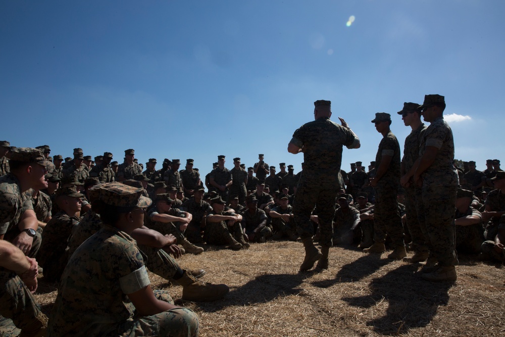 8th Marines handover reins of SPMAGTF-CR-AF