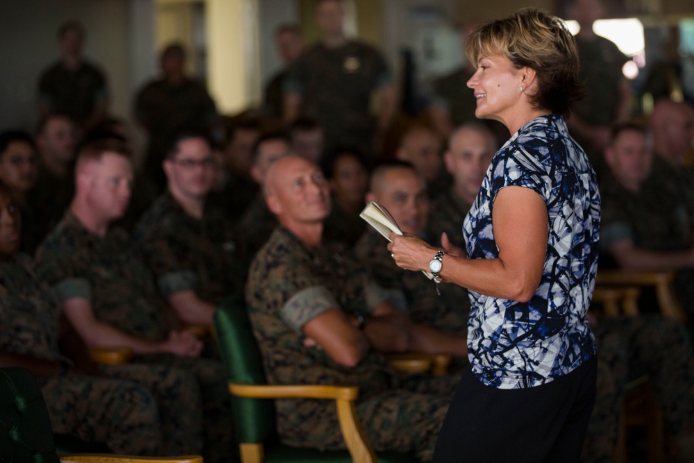 3rd Marine Division Celebrates Navy 241st Birthday