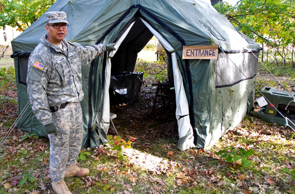 10th Cab's medical team sets up camp for annual Mountain Peak training event