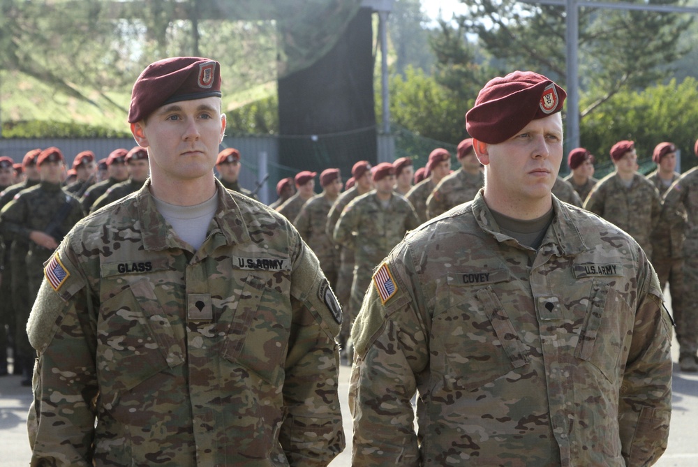 U.S. paratroopers celebrate a shared legacy with Polish allies