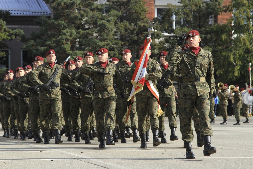 U.S. paratroopers celebrate a shared legacy with Polish allies