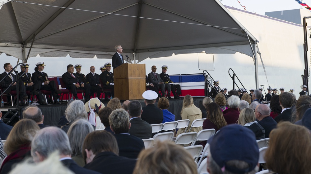 USS Zumwalt (DDG 1000) Commissions in Baltimore