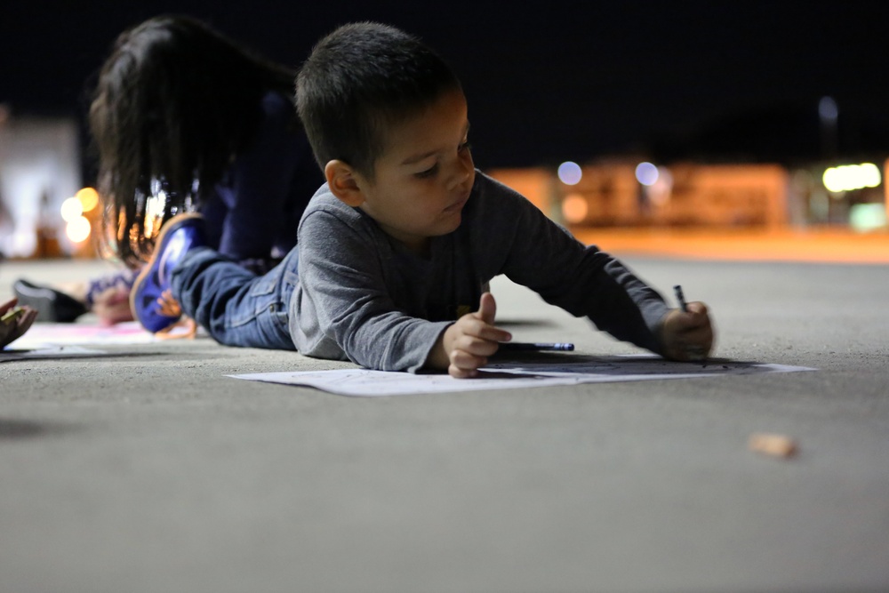 Families and Friends welcome VMAQ-4 Marines from deployment