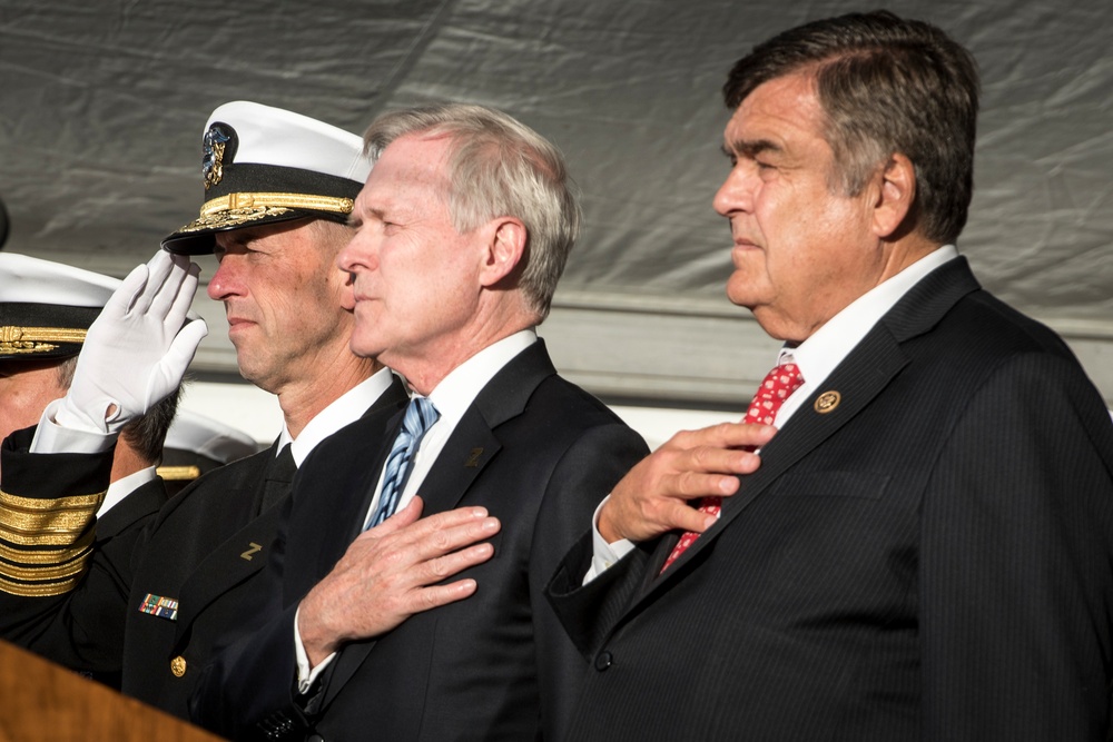 Navy's Most Advanced Warship, USS Zumwalt Commissions in Baltimore