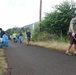 Sailors Help Clean Bike Path