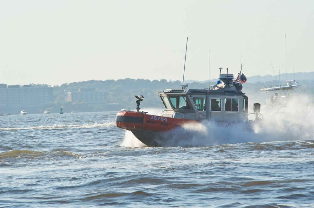 USCG Supports Security Efforts For Baltimore Fleet Week