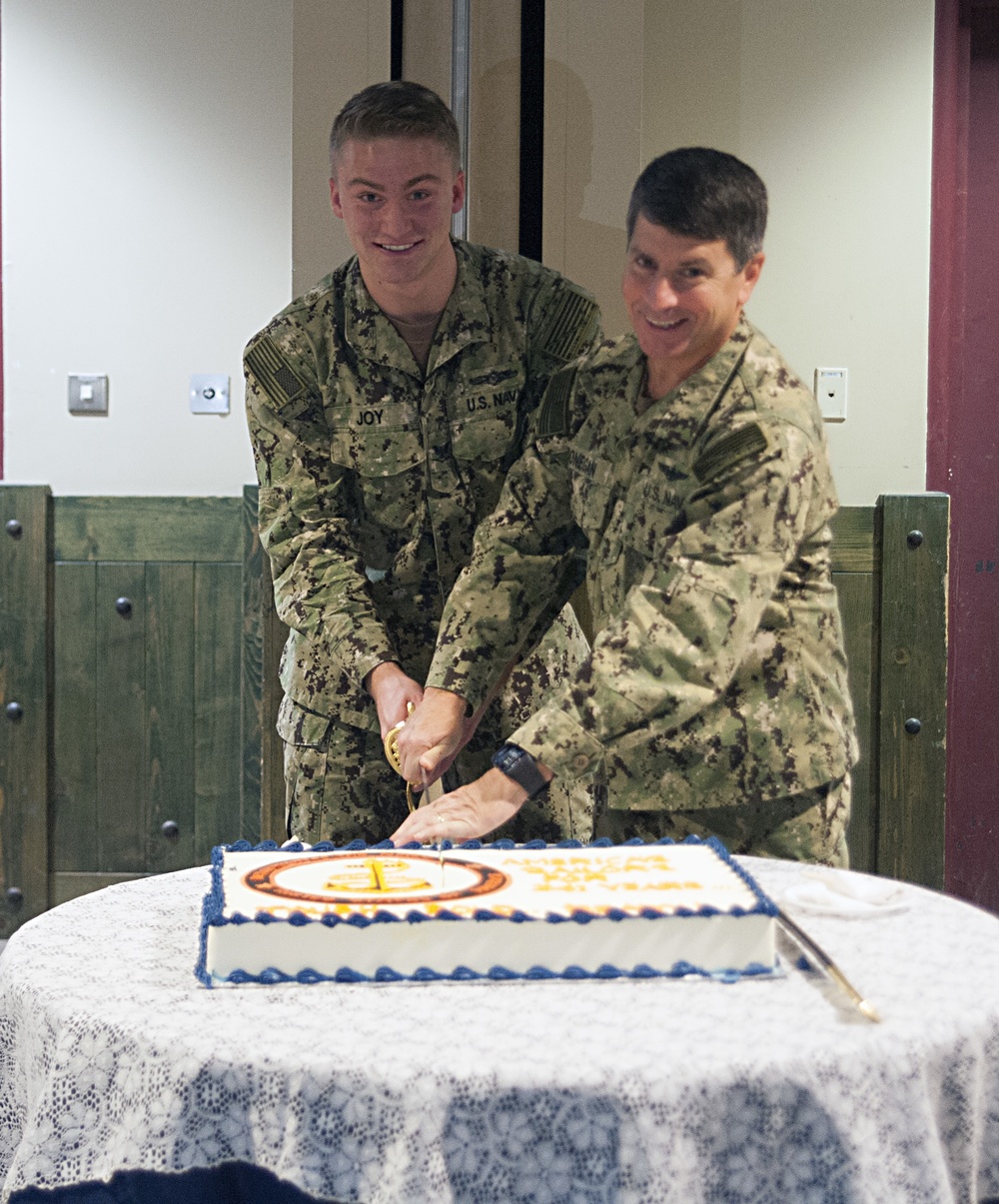 NAVCENT Sailors celebrate 241st Navy Birthday