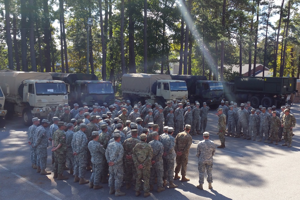 Hurricane Matthew: NCNG Response Force Supports the Citizens and Law Enforcement of Lumberton, N.C.