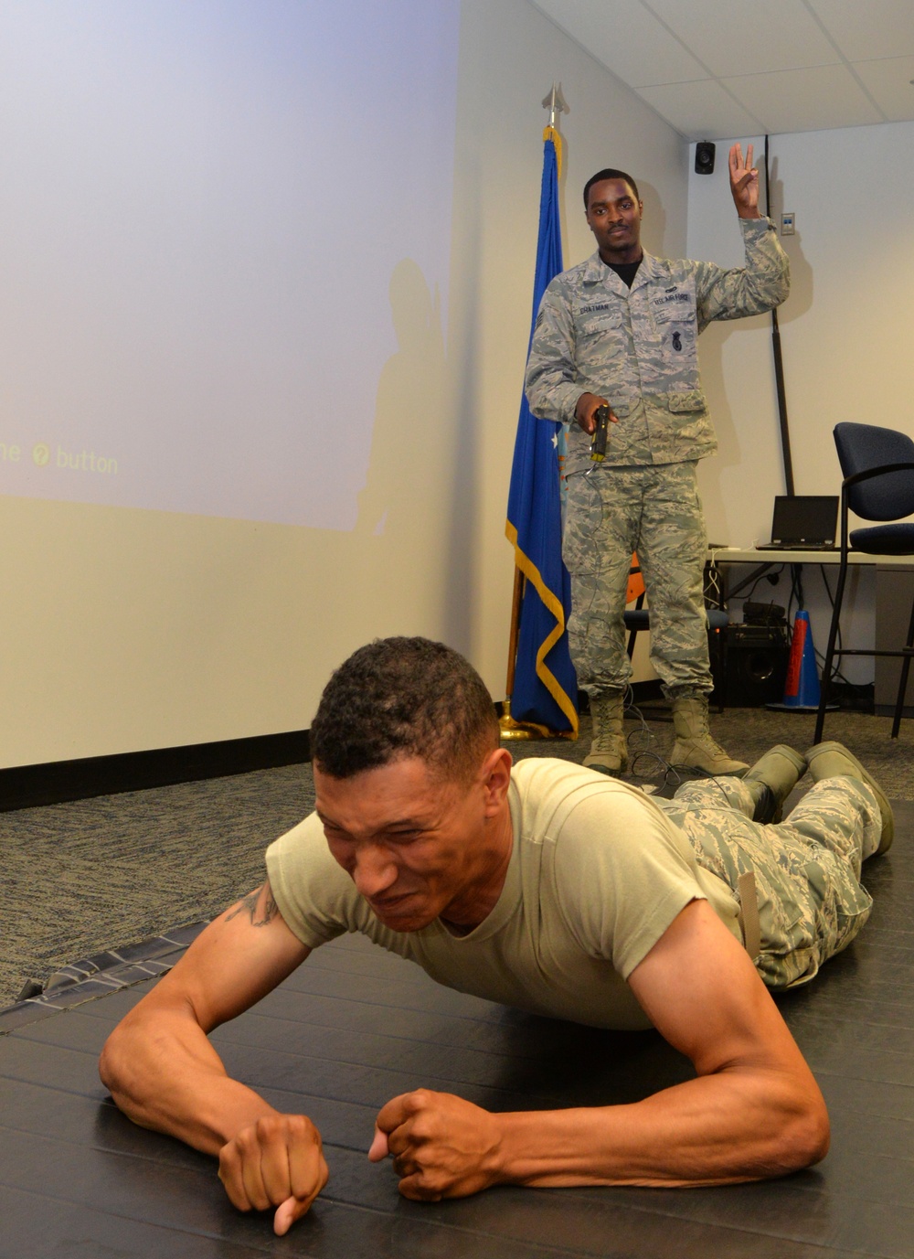 Taser Classrom Demonstration