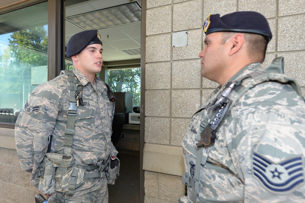 88th Security Force Squadron on Patrol