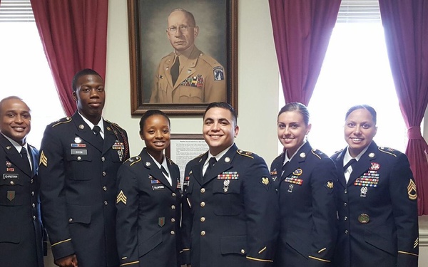Spartan NCO vies for top spot