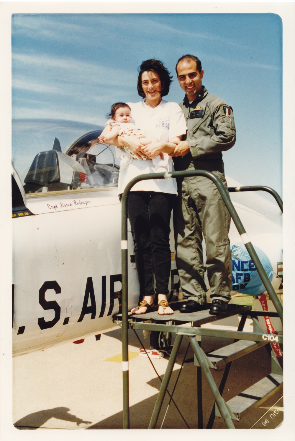 Air traffic controller began life as Italain air force pilot's daughter