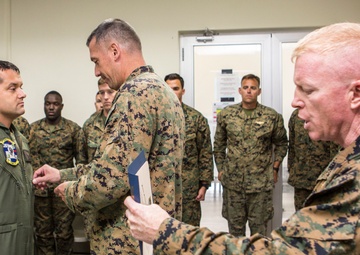 Marines with Joint Task Force Matthew awarded for service