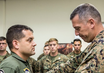 Marines with Joint Task Force Matthew awarded for service