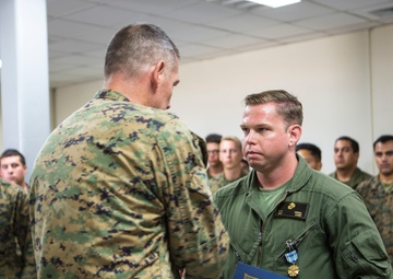 Marines with Joint Task Force Matthew awarded for service