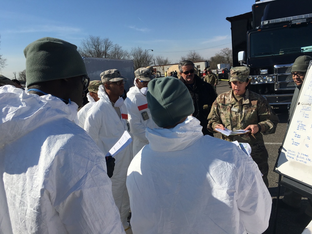 CBRN Soldiers support the DHS