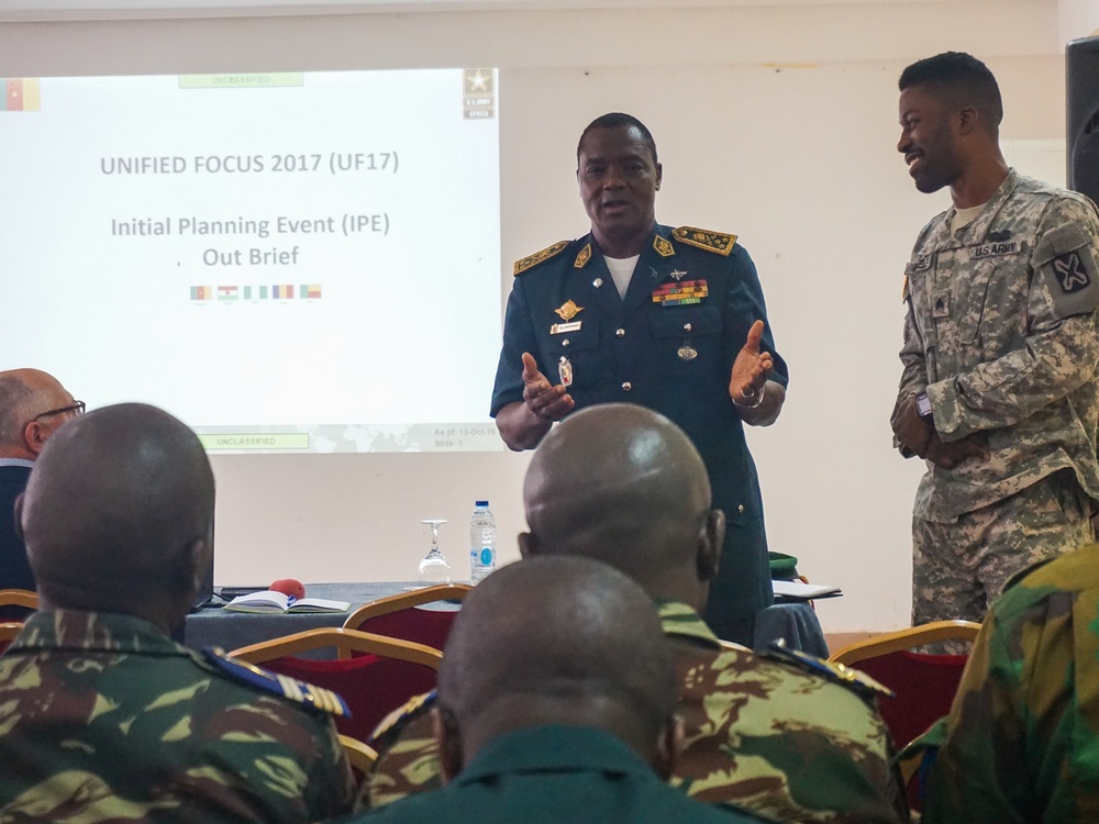 Cameroon hosts multinational planning event for exercise Unified Focus 2017