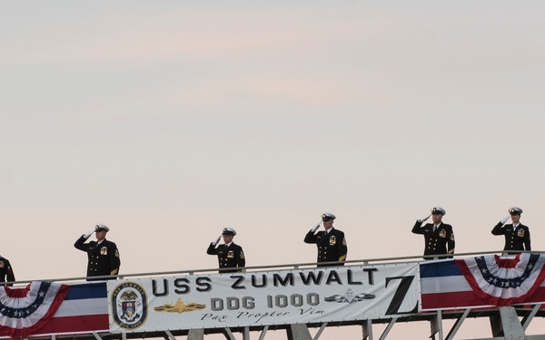 USS Zumwalt (DDG 1000) commissioning