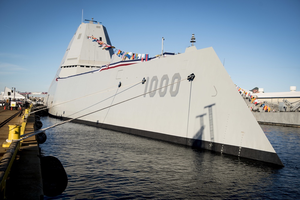 USS Zumwalt (DDG 1000) commissioning