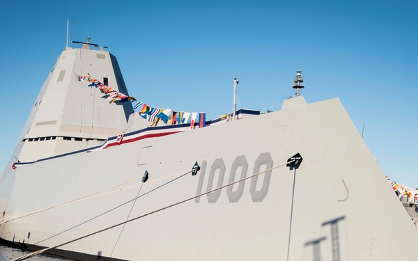 USS Zumwalt (DDG 1000) commissioning