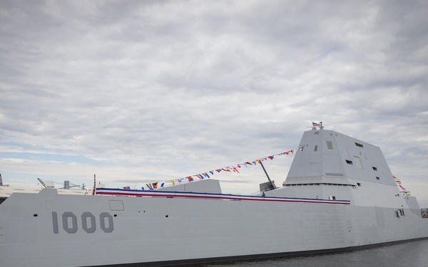 USS Zumwalt (DDG 1000) commissioning