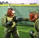 Hooking and jabbing, slashing and stabbing: Marines in Italy earn their brown belt