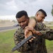 Hooking and jabbing, slashing and stabbing: Marines in Italy earn their brown belt