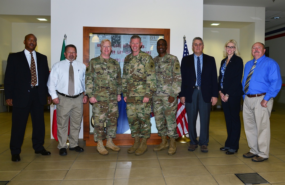 DVIDS - Images - BG Jeffrey A. Farnsworth and his team visited Caserma ...