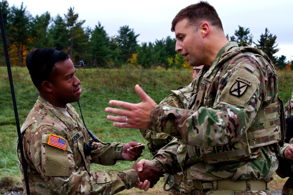 10th CAB's command tours Mountain Peak operations and rewards soldiers