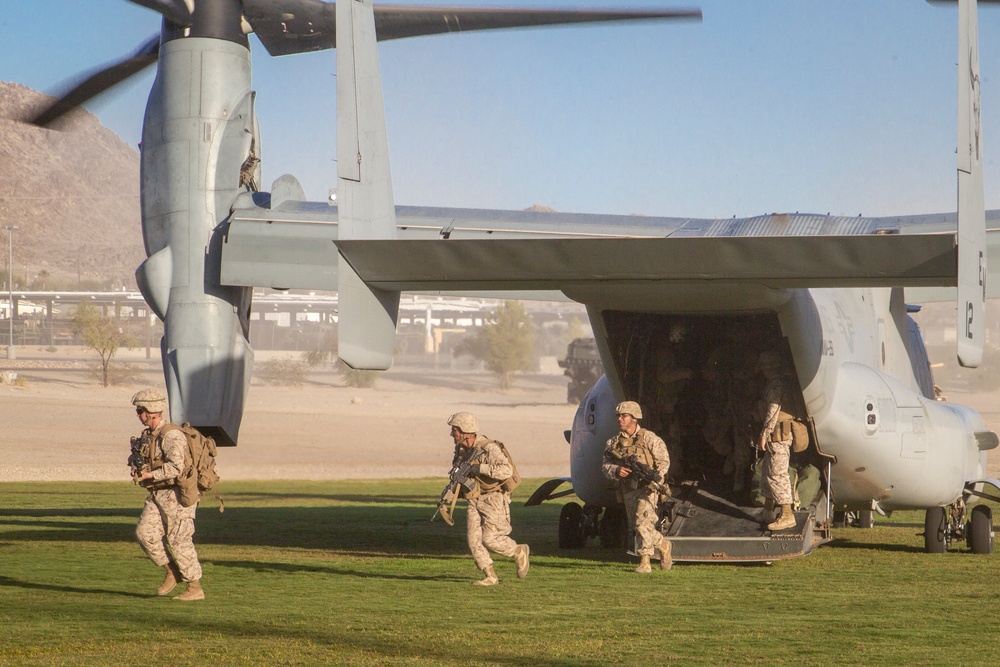 Marines tested in NEO Exercise