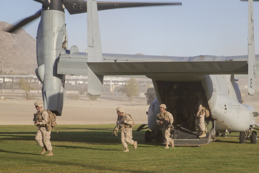 Marines tested in NEO Exercise