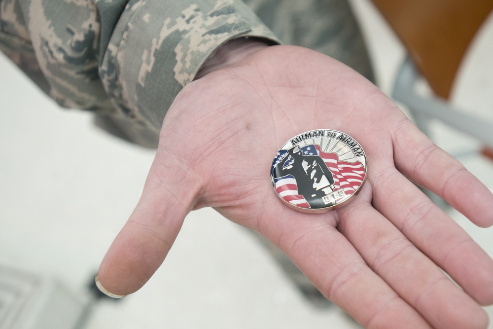 ANG Airmen begin new enlisted coin tradition