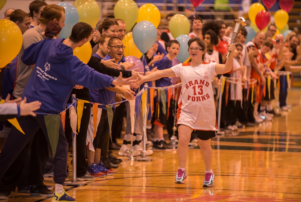 Minot AFB members volunteer at North Dakota Special Olympics